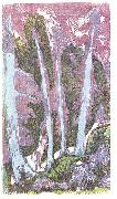 Ernst Ludwig Kirchner firs oil